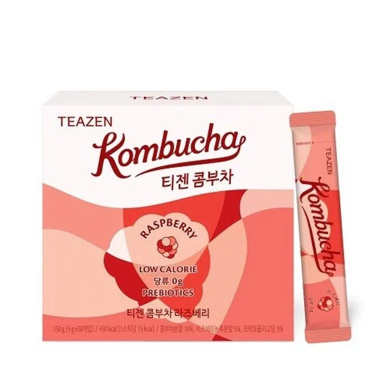 TEAZEN Kombucha Raspberry 5g*10sticks*3box - Image 2