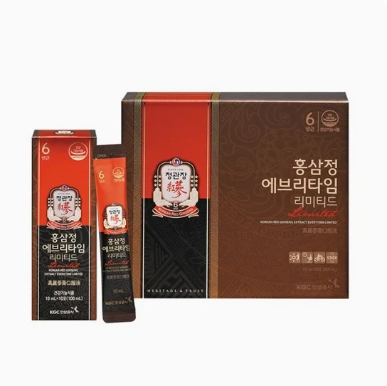 JUNG KWAN JANG EVERYTIME Limited Korean Red Ginseng Extract 10ml x 30 Sticks - Image 4