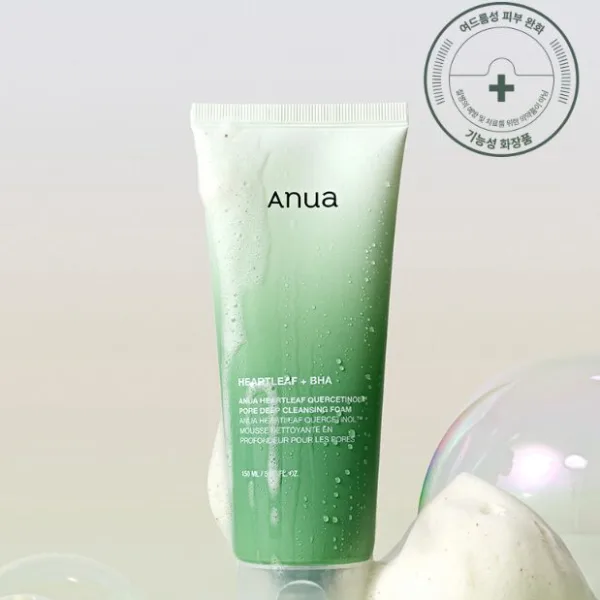 Anua Heartleaf Quercetinol Pore Deep Cleansing Foam 150ml
