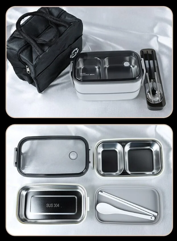 Detao 2-Tier Stainless Steel Lunch Box - Image 3
