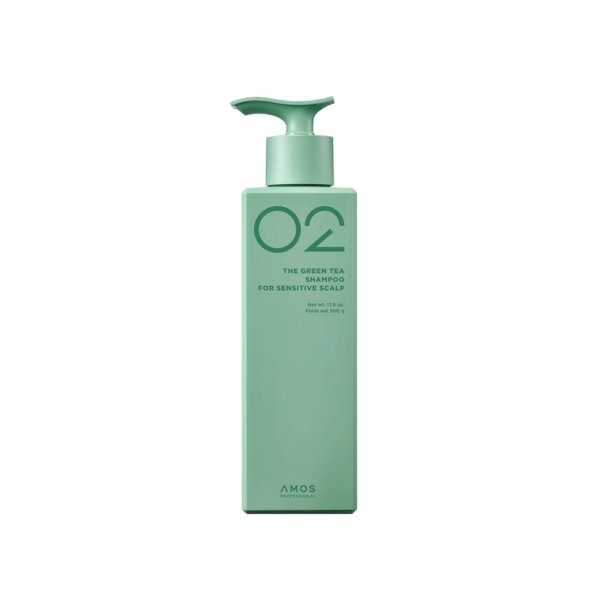 amos Green Tea Shampoo For sensitive scalp 500g