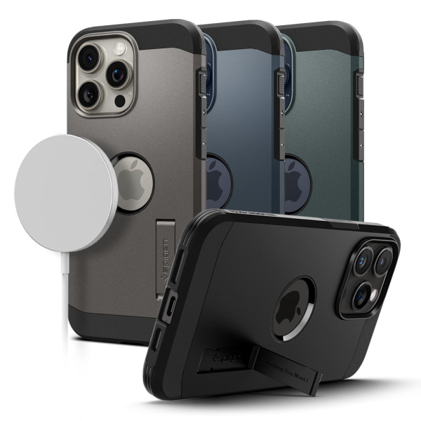 iPhone 15 Pro Max MagSafe Case Tough Armor Magfit