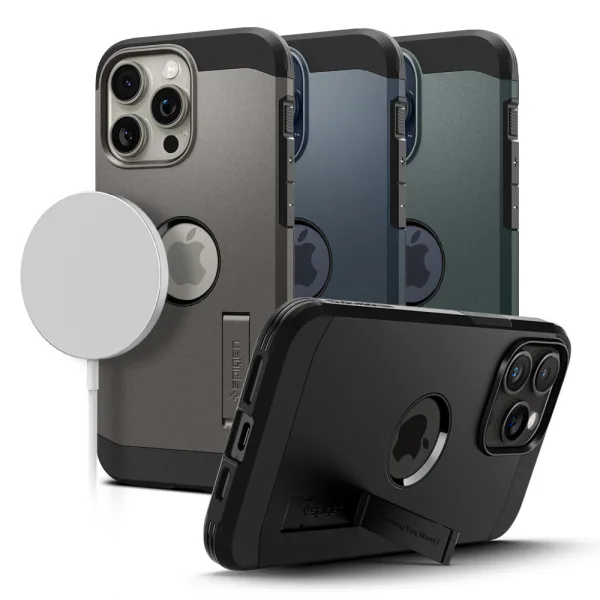 iPhone 15 Pro Max MagSafe Case Tough Armor Magfit