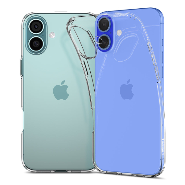 spigen iPhone 16 Case Transparent Jelly Liquid Crystal Crystal Clear