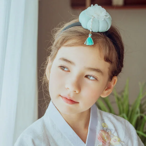 Girls’ Grujam Hanbok Kids Hairband - Image 3