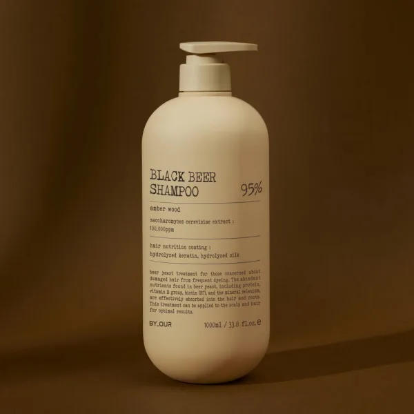 BY_OUR Black Beer 95% Shampoo 1017ml