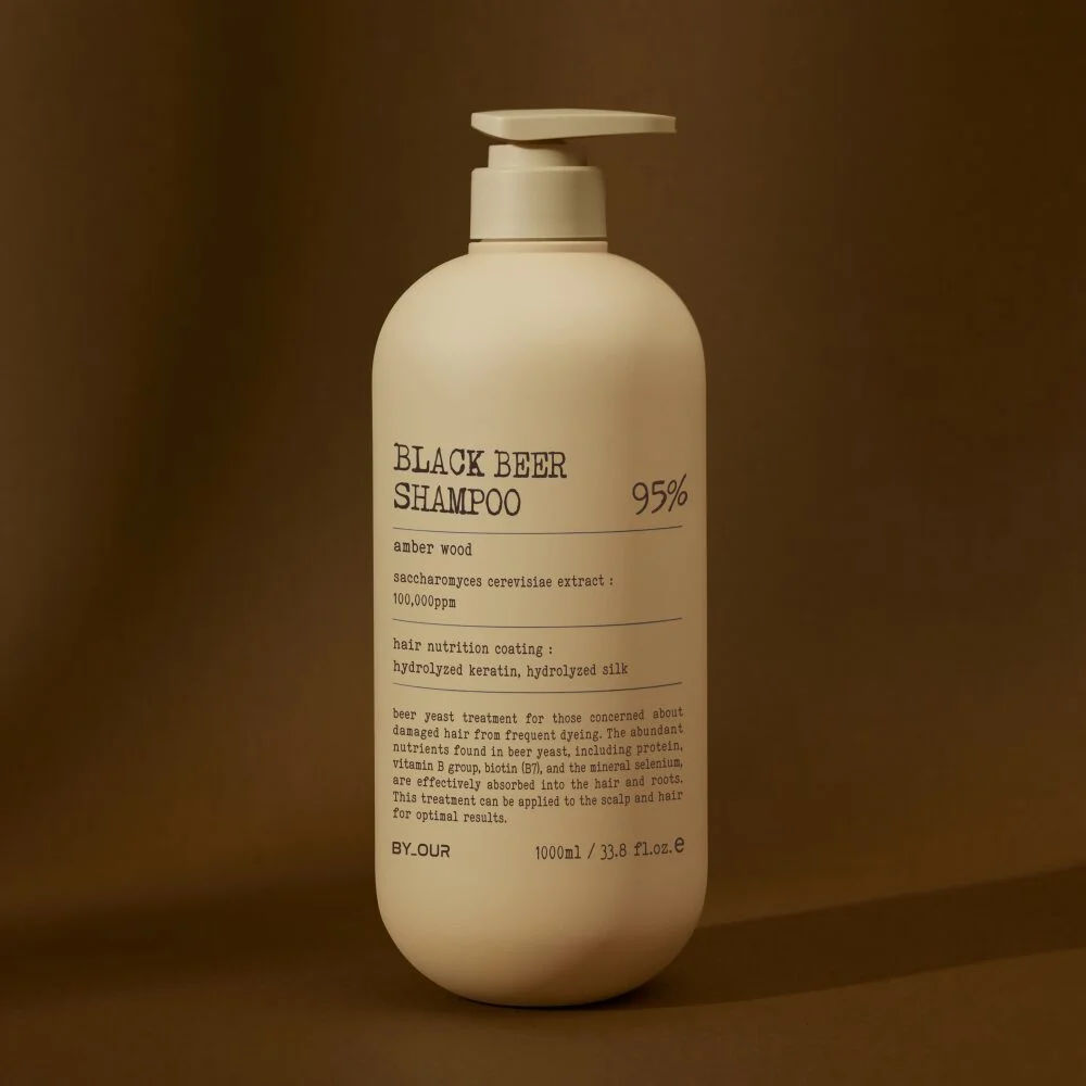 BY_OUR Black Beer 95% Shampoo 1017ml