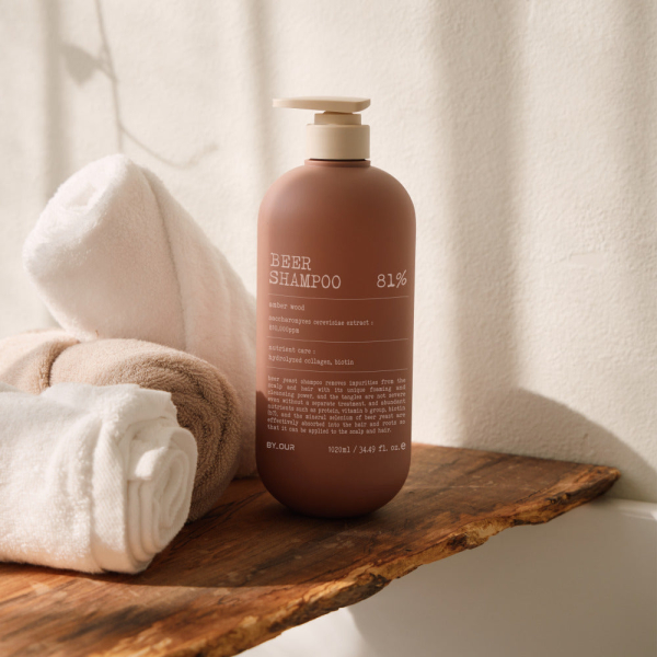 BY_OUR Black Beer 81% Shampoo 1020ml