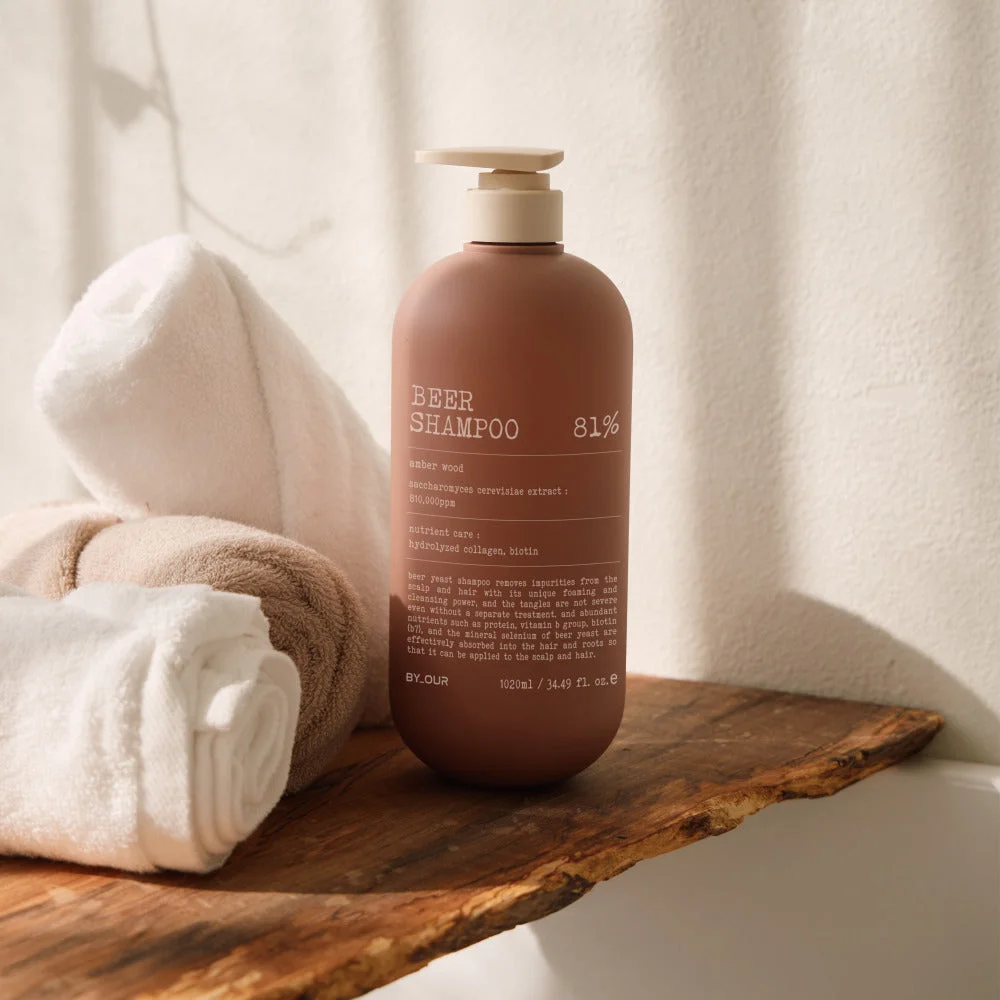 BY_OUR Black Beer 81% Shampoo 1020ml