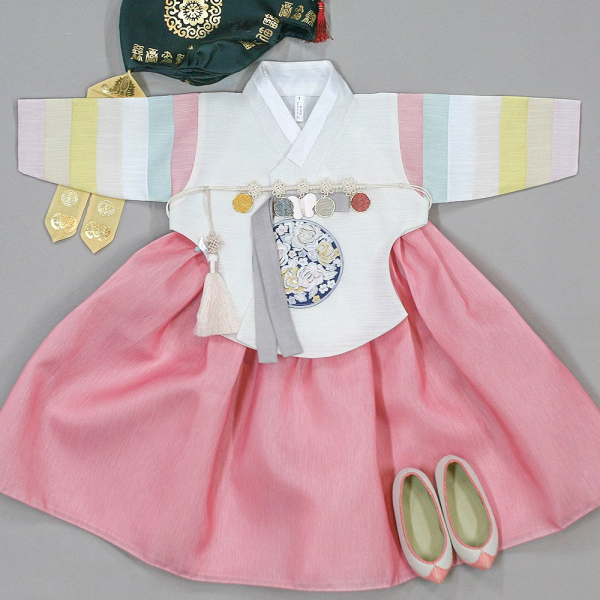 Girls' Hanarin Hanbok Set