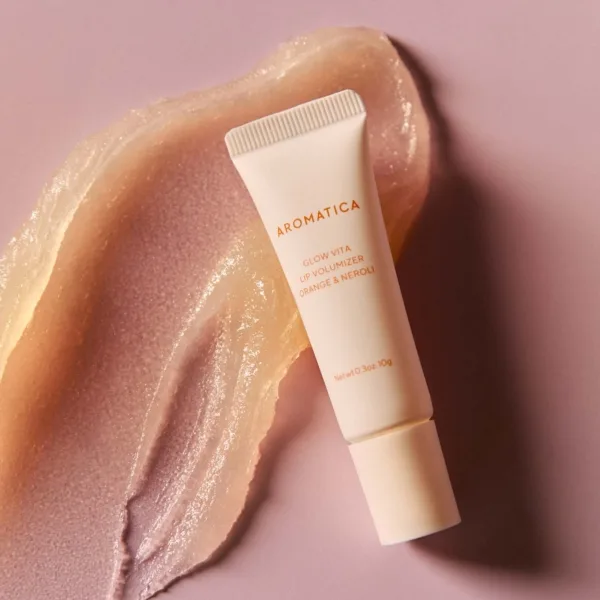 AROMATICA Glow Vita Lip Volumizer Orange & Neroli 10g