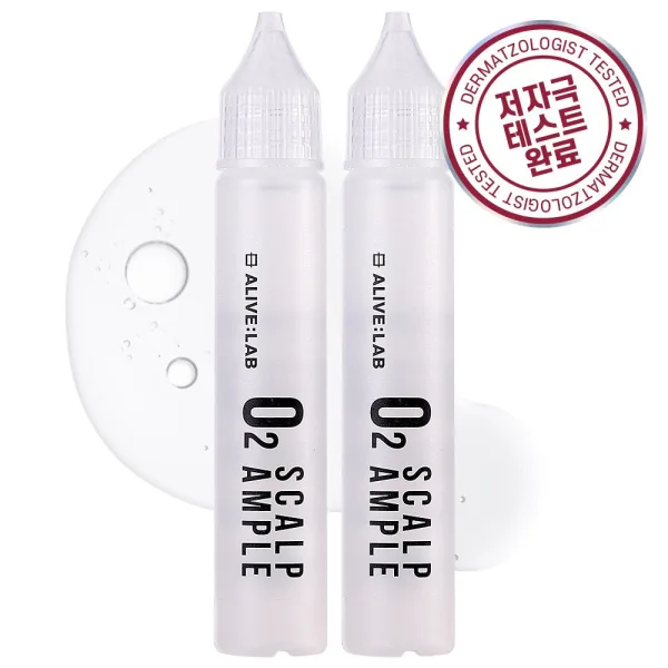 ALIVE:LAB O2 Scalp Ample 25ml*2ea