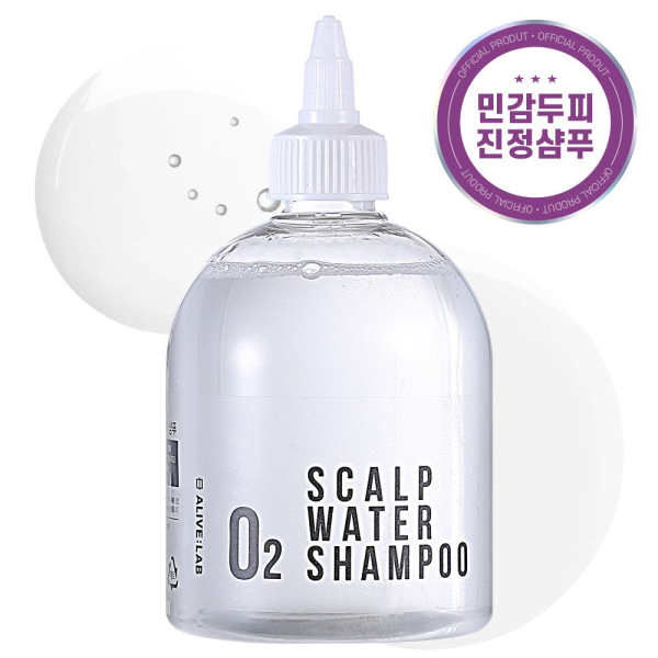 ALIVE:LAB O2 Scalp Water Shampoo 350ml