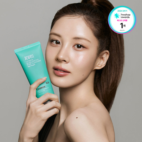 ACWELL Licorice pH Balancing Pore Cleansing Gel Foam 160ml