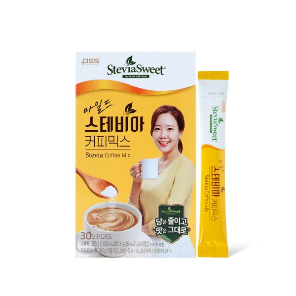 pss Mild Stevia Coffee Mix diabetic coffee sugar free 9.6g x 30pcs