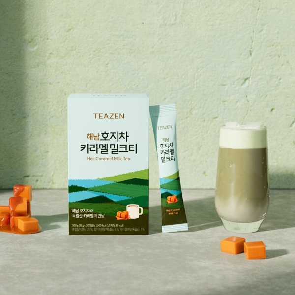 TEAZEN Hoji Caramel Milk Tea 15g*20sticks