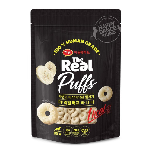 HARIM The Real Puffs Banana For Dog 85g