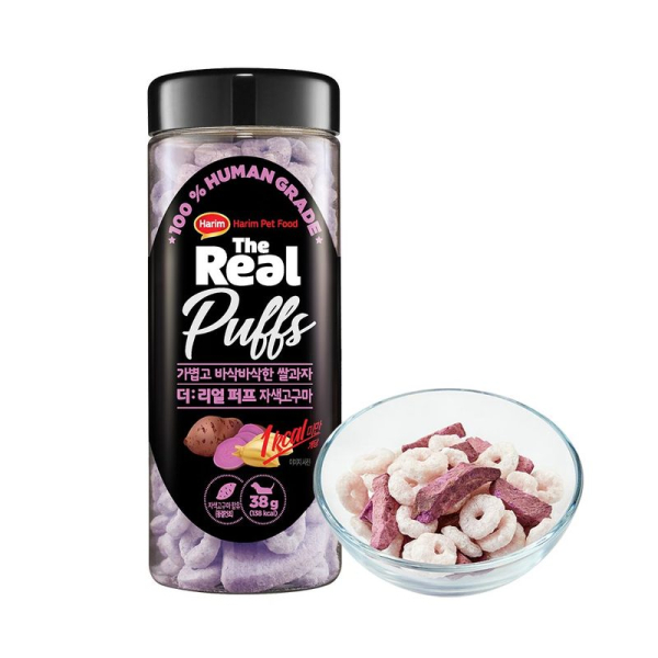 HARIM The Real Puffs Purple Sweet Potato For Dog 38g * 2ea