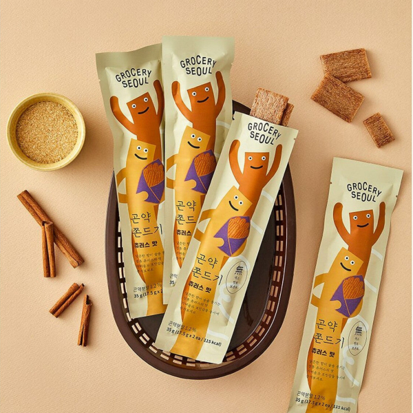 GROCERY SEOUL Konjak Jerky #Churros 35g*10ea