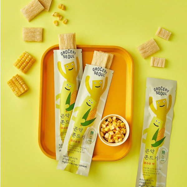 GROCERY SEOUL Konjak Jerky #Corn 35g*10ea