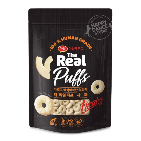 HARIM The Real Puffs Apple For Dog 85g