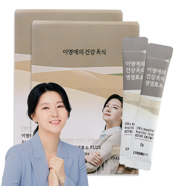 Lee Young-ae's Health Food Active Enzyme Plus 3g*30sticks+30sticks