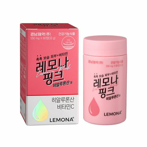 KYUNGNAM PHARM LEMONA Pink Hyaluronic Acid 60tablets
