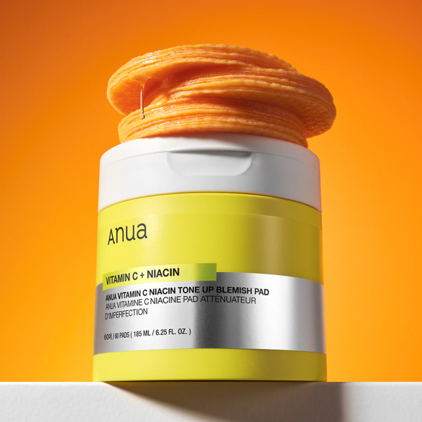 Anua Vitamin C Niacin Tone-Up Blemish Pad 60 sheets
