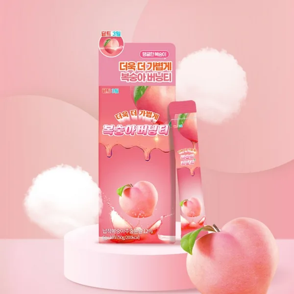 Deepte 3-Day Peach Burning Tea 10sticks
