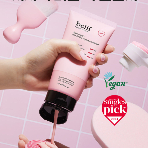 belif Super Knights Pore Tightening Vegan Pack Cleanser 150ml