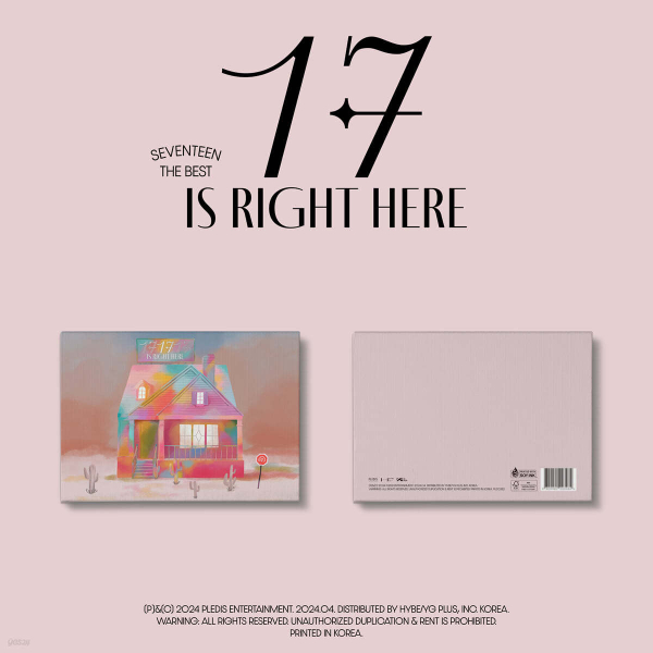 SEVENTEEN - SEVENTEEN BEST ALBUM '17 IS RIGHT HERE' -Deluxe Ver.- [2CD]