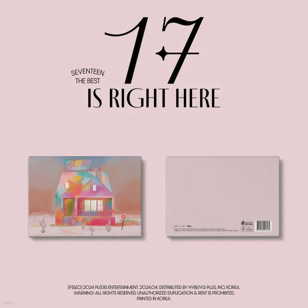 SEVENTEEN - SEVENTEEN BEST ALBUM '17 IS RIGHT HERE' -Deluxe Ver.- [2CD]