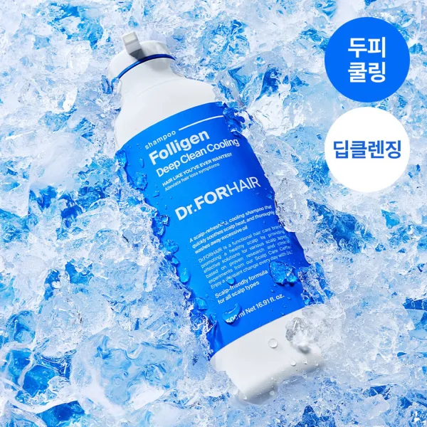 Dr.FORHAIR Folligen Deep Clean Cooling Shampoo 500ml