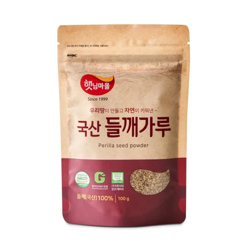 Haetnim Village Korean Domestic 100% perilla seed powder 100g - Image 4