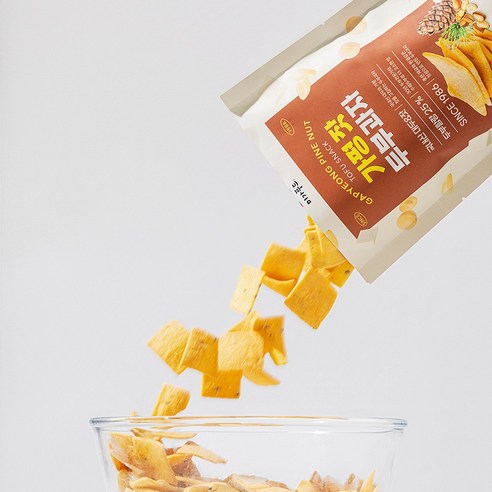 Handmade Tofu Crackers Made with Domestic Soybeans and Gapyeong Pine Nuts 50g*3pack - Image 2