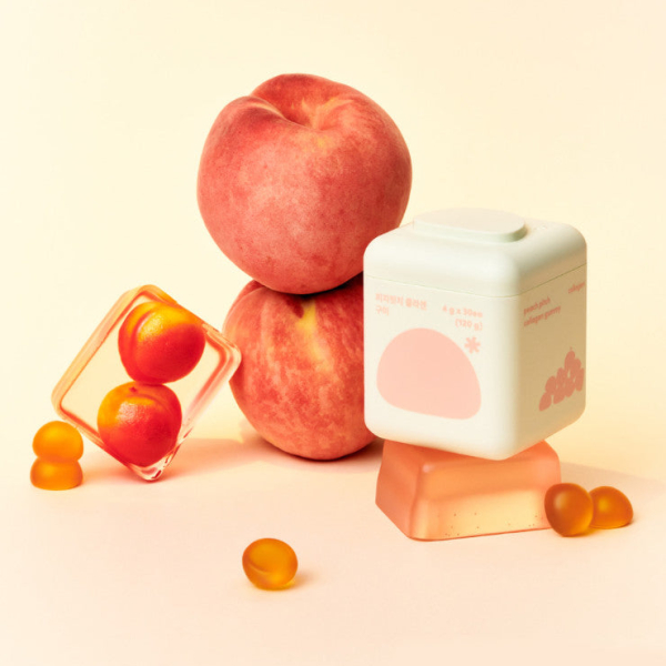 slowglow Peach Peach Collagen Gummy Collagen 30ea 120g