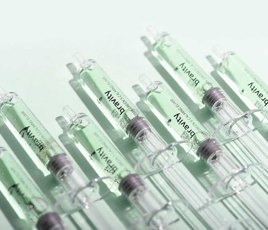 bravity Green 5 Calming Elixir Soothing Ampoule 3.5ml*7ea - Image 5