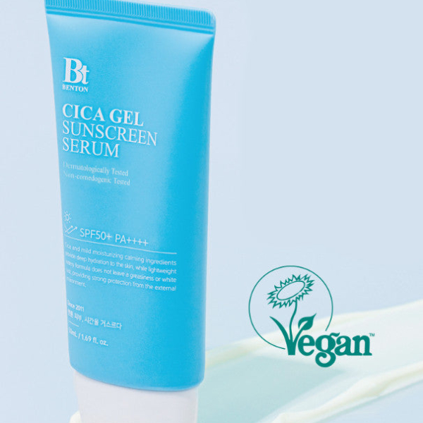 BENTON Cica Gel Sunscreen Serum SPF50+PA++++ 50ml