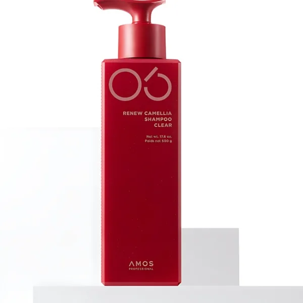 amos Renew Camellia Shampoo Clear 500g