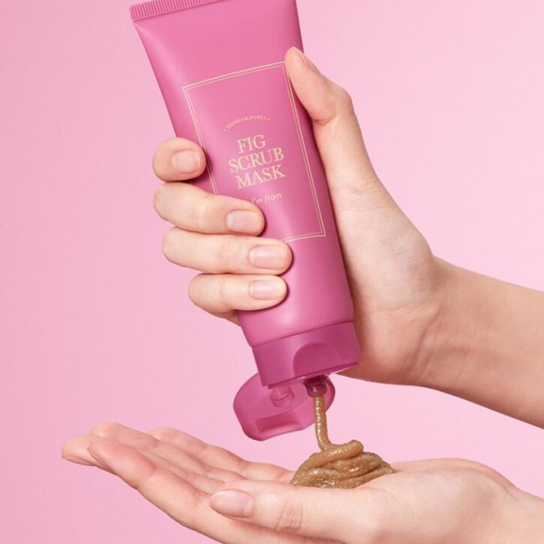 I'm from Fig Scrub Mask 100g Tube-type