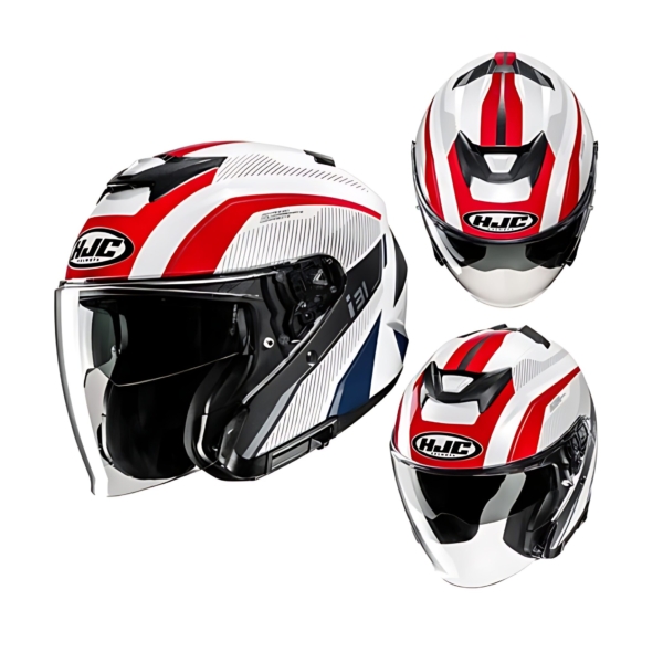 HJC i31 Sun Visor Open Face Helmet TEVIS MC1SF