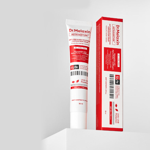 Dr.Melaxin Astaxanthin Anti-Freckles & Whitening Capsule Sun Cream 50ml