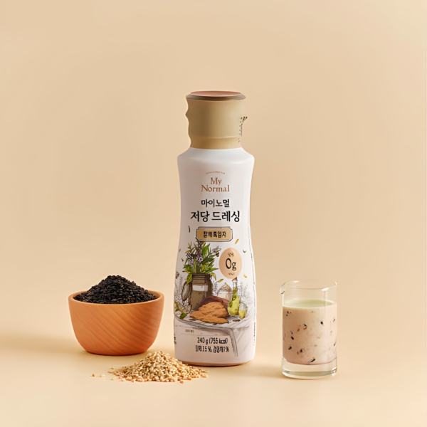 My Normal Low Sugar Black Sesame Seeds Dressing 240g