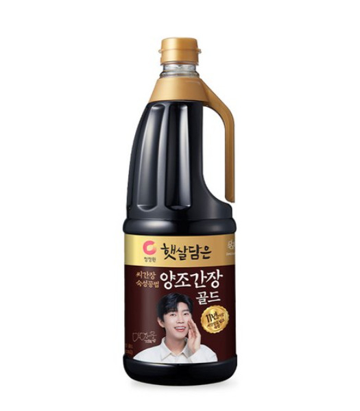 Chungjungwon Sunshine Soy Sauce Aging Method Brewed Soy Sauce Gold 1.7L