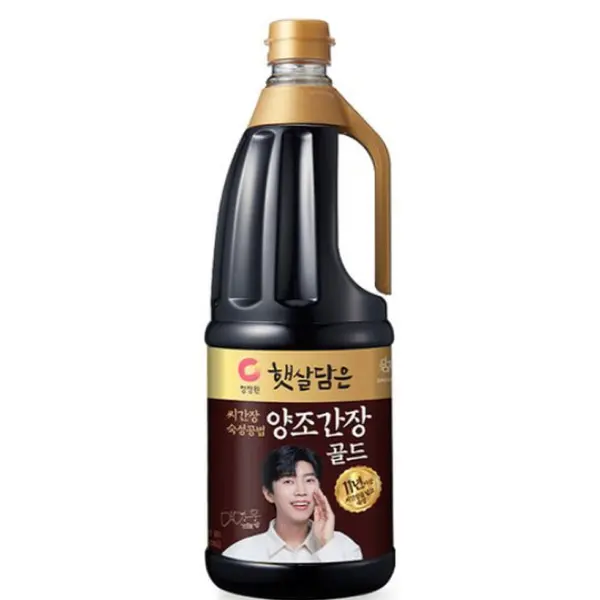 Chungjungwon Sunshine Soy Sauce Aging Method Brewed Soy Sauce Gold 1.7L