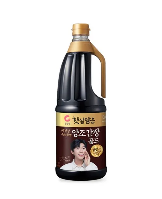 Chungjungwon Sunshine Soy Sauce Aging Method Brewed Soy Sauce Gold 1.7L
