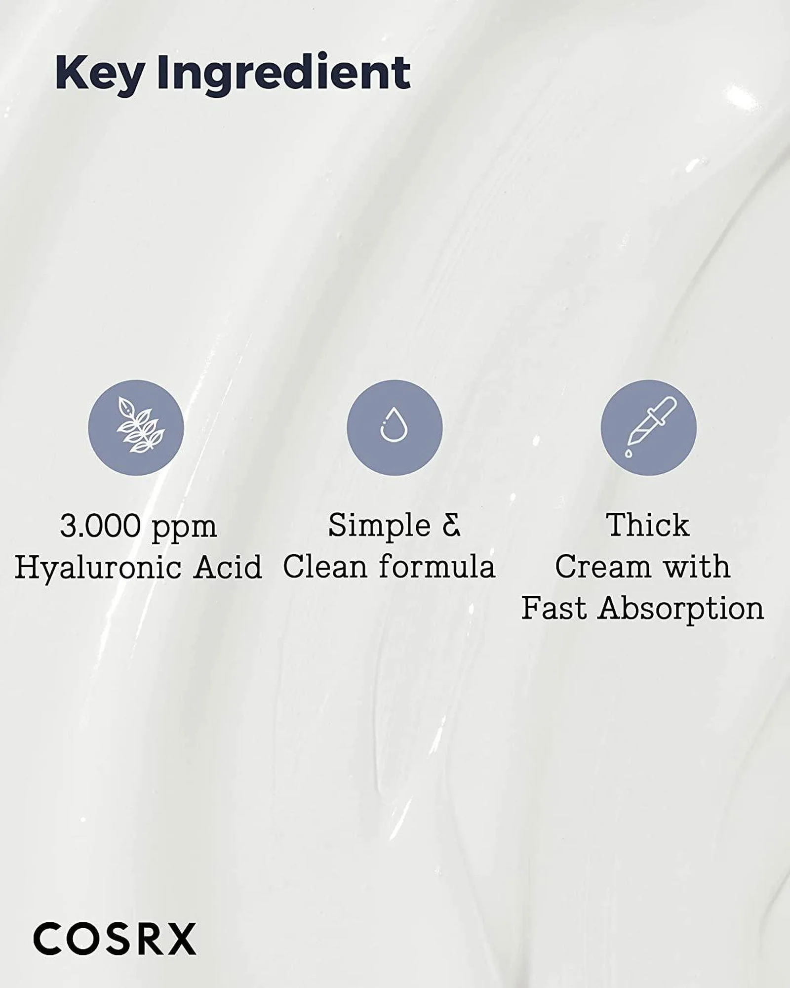 COSRX Hyaluronic Acid Intensive Cream, 3.53 oz / 100g - EmpressKorea