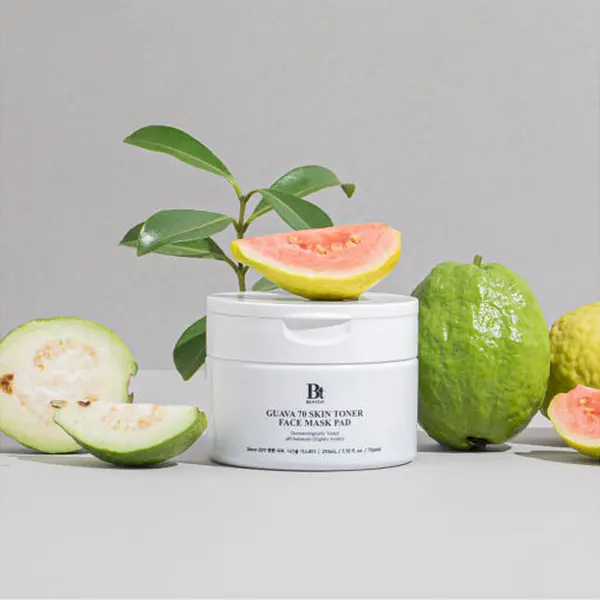 BENTON Guava 70 Skin Toner Pad Pack 210ml (70 Sheets) Soothing Moisturizing Vegan Skin Texture