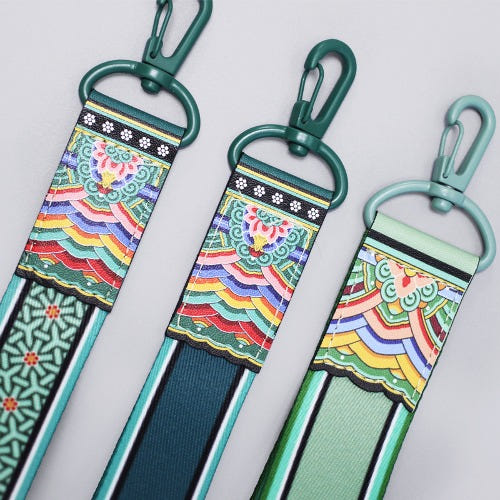 K-Heritage Dancheong Strap Key Ring