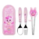 Princess Heartsping Catch Teenieping All-in-One Training Chopsticks Full Set - Spoon and Chopsticks Set